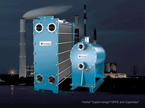 Welded plate heat exchanger condensate sub-cooler relieves turbine for full output during hot weather