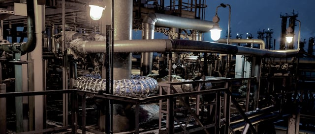 Ethylene pipe network