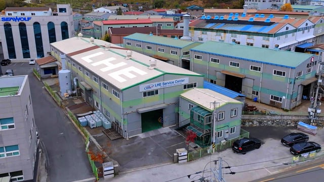 Service-center-drone-view